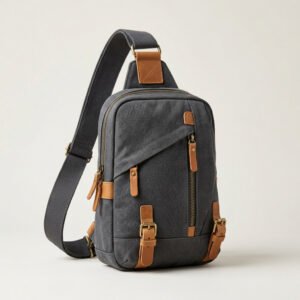 Canvas Sling Bag - Backpacks