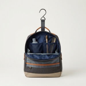 Wash Bag with Rail Hook - Wash & Toiletry